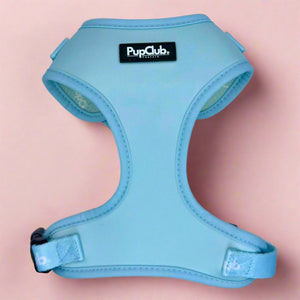 Pastel Blue adjustable dog harness - Pupclub Couture