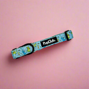 Dog Collar - Jurassic Party - Pupclub Couture