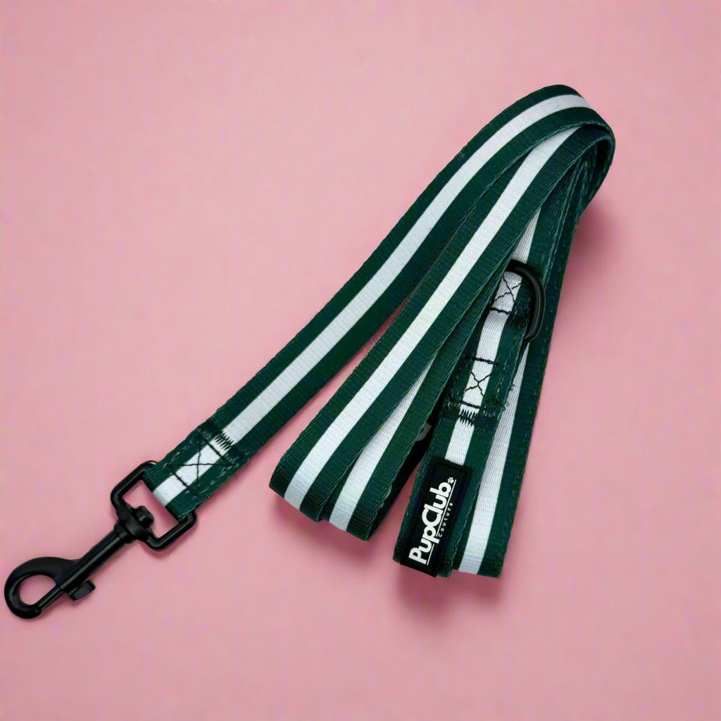 Dog Lead - Forest Green - Pupclub Couture