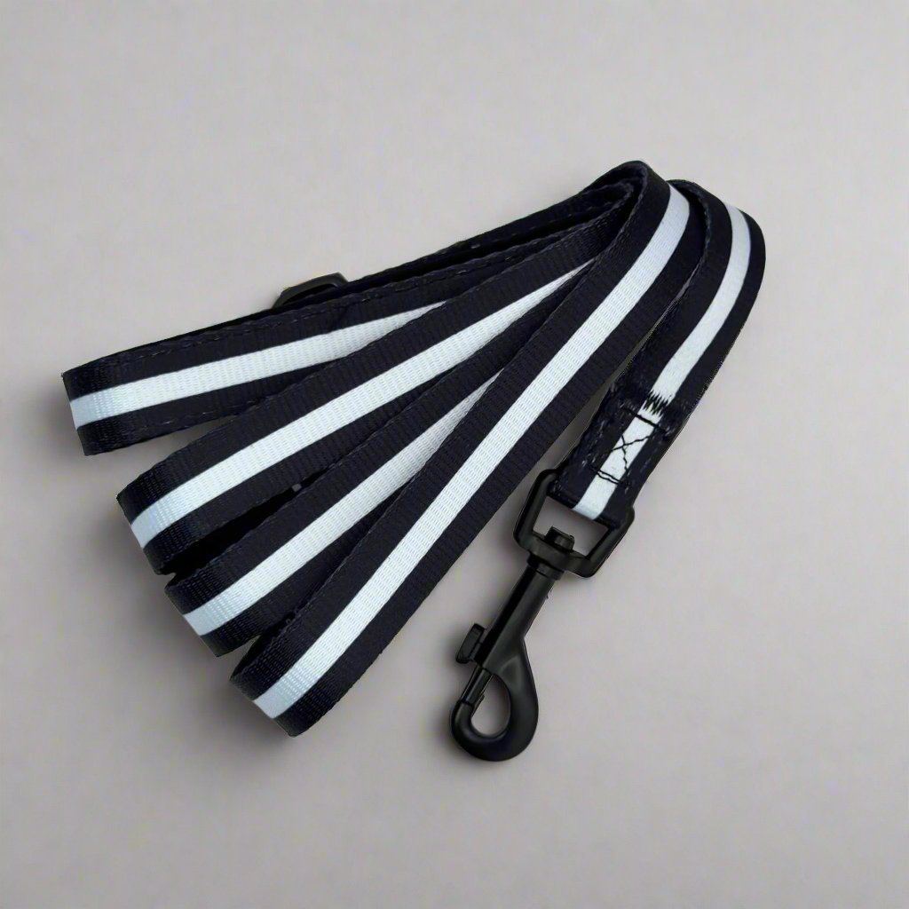 Dog Lead - Midnight Black - Pupclub Couture