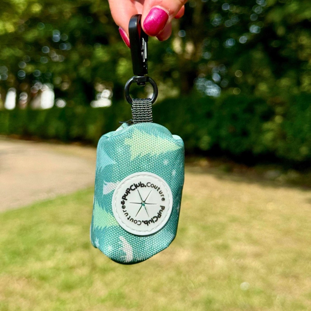 Dog Poo Bag Holder - Evergreen Trails - Pupclub Couture