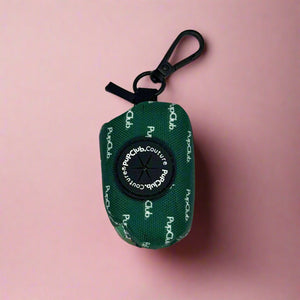 Dog Poo Bag Holder - Forest Green - Pupclub Couture