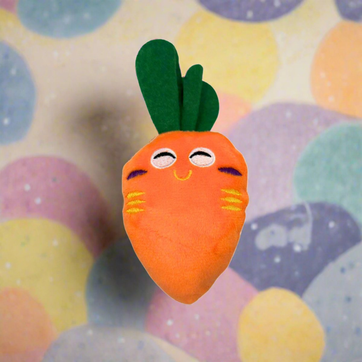 dog toy carrot plushy pupclub couture