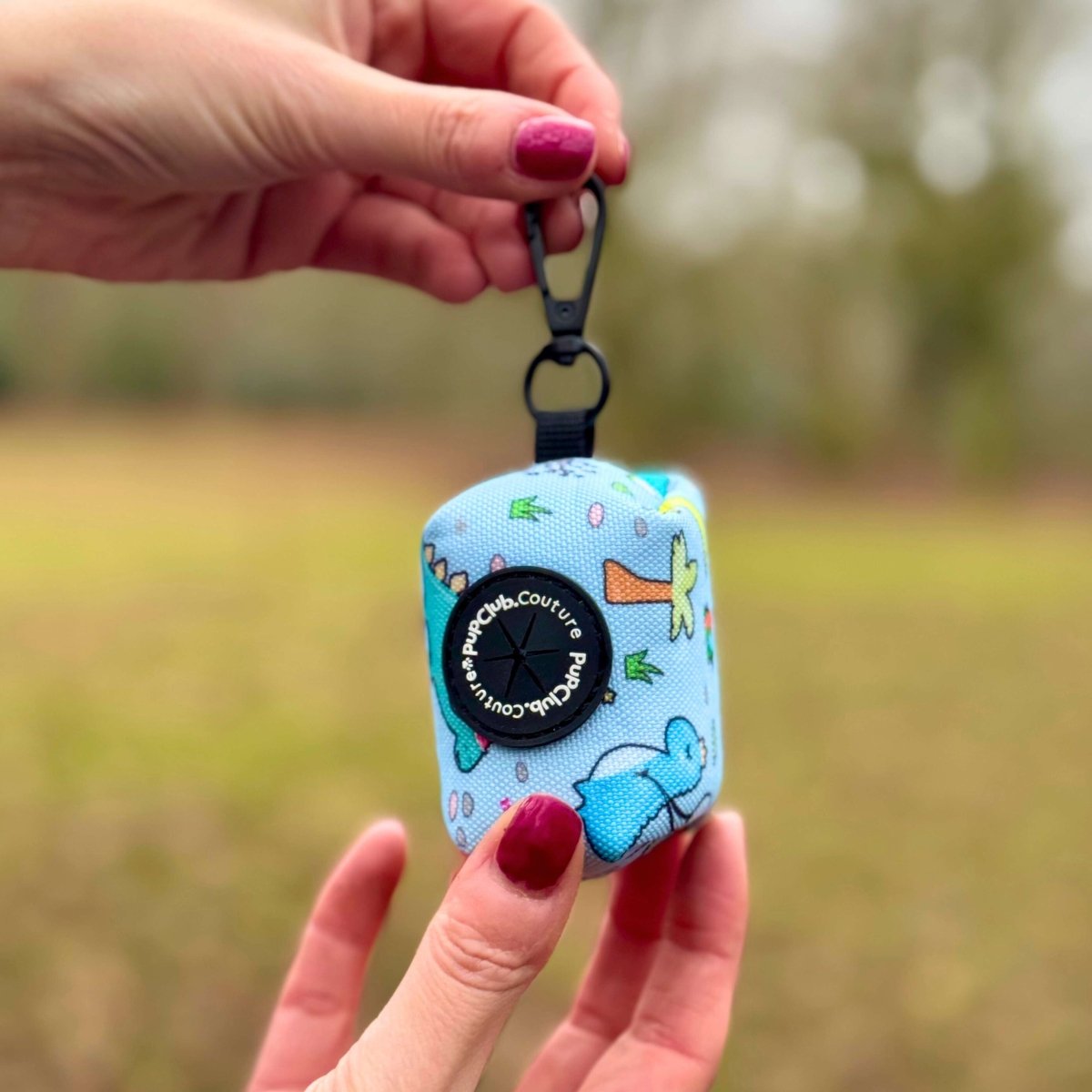 Poo Bag Holder - Jurassic Party - Pupclub Couture