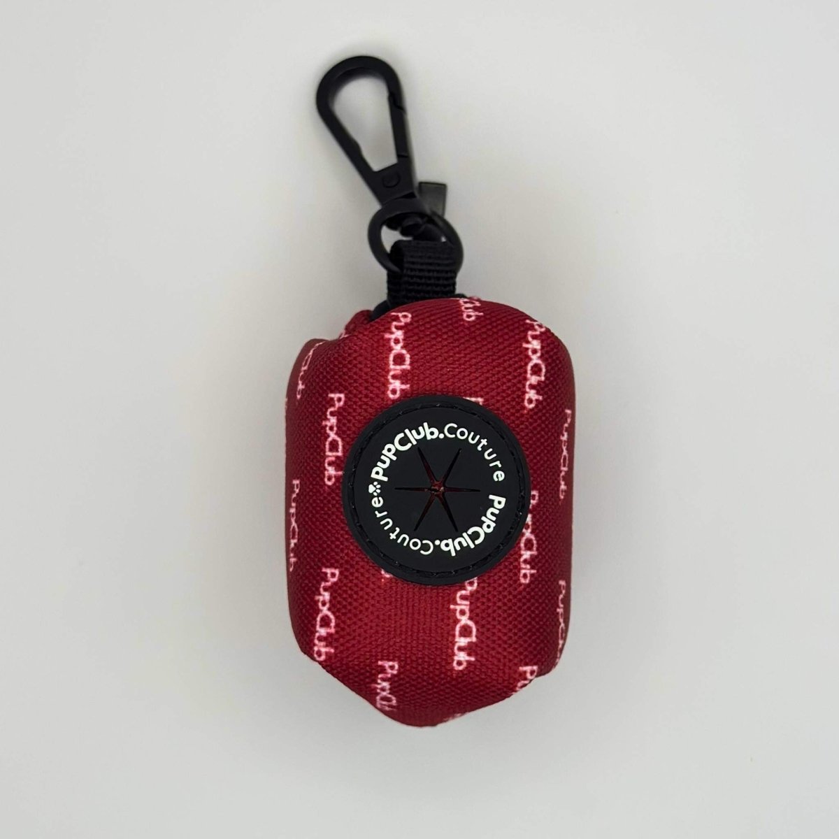 Poo Bag Holder - Berry Red - Pupclub Couture