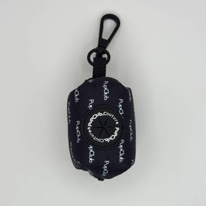 Poo Bag Holder - Midnight Black - Pupclub Couture