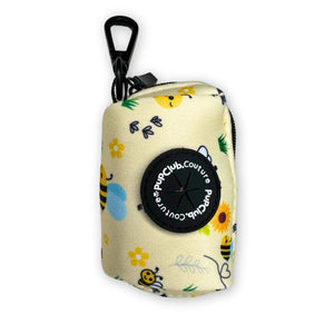 poo bag holder bee-utiful summer front - pupclub couture
