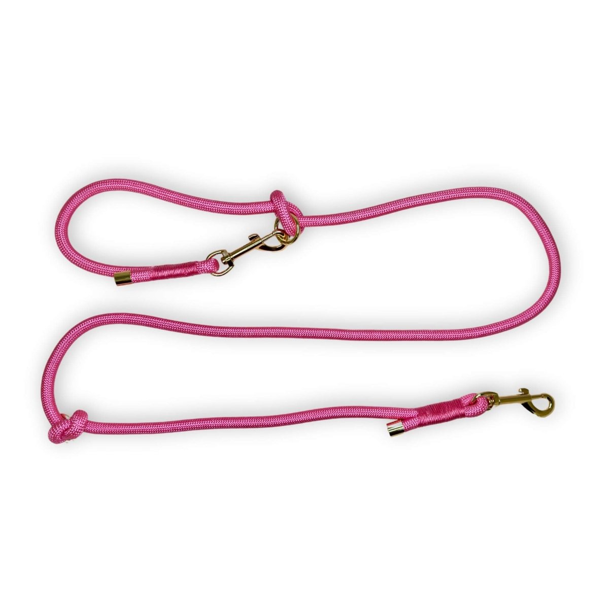 5ft Pink rope lead - PupClub Couture