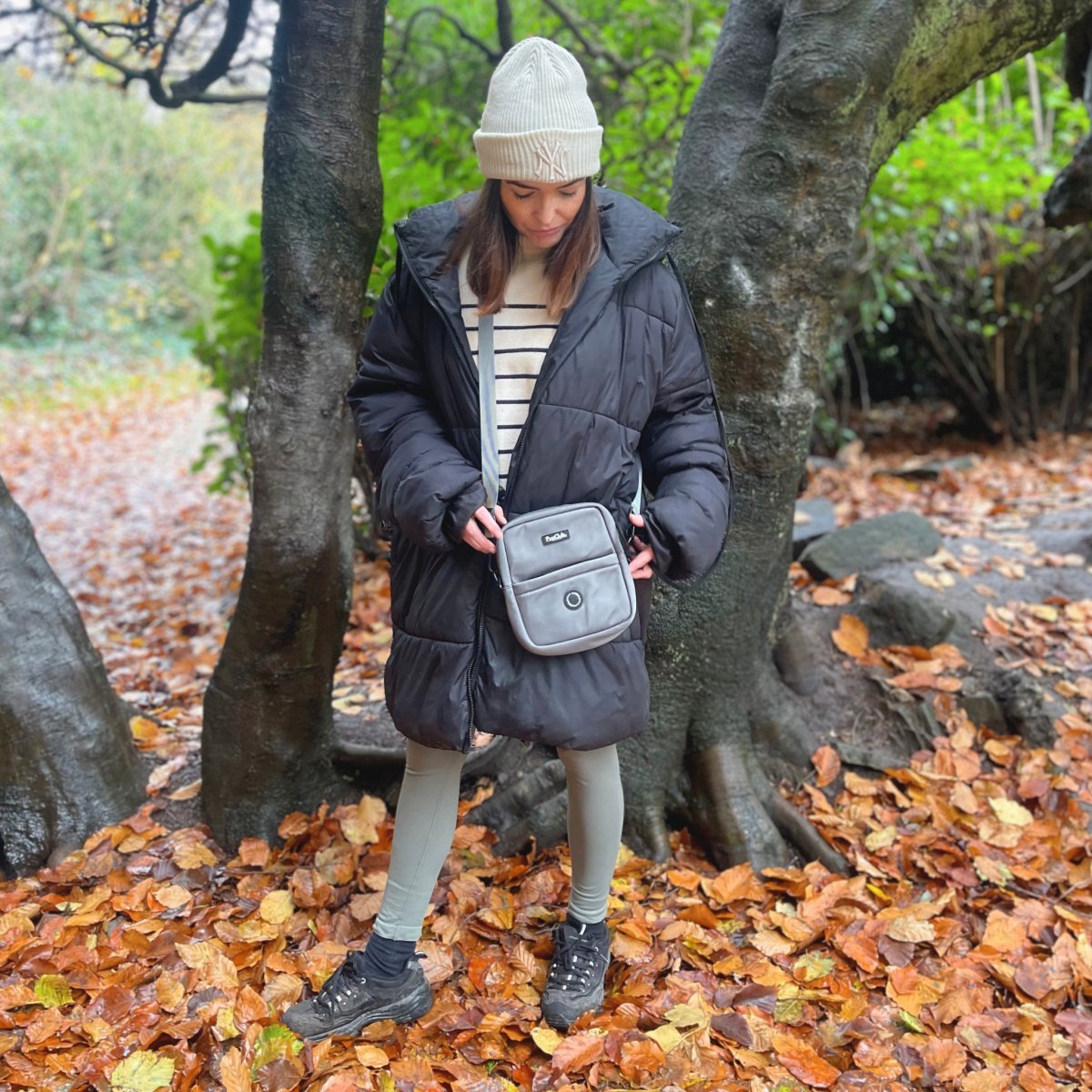 PupClub Couture dog walking bag - grey