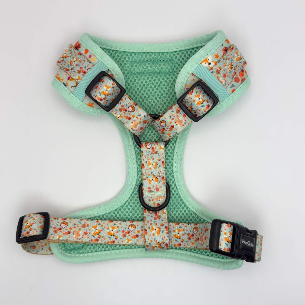 Adjustable Dog Harness - Woodland Friends - Pupclub Couture