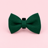 Dog Bow - Forest Green - Pupclub Couture