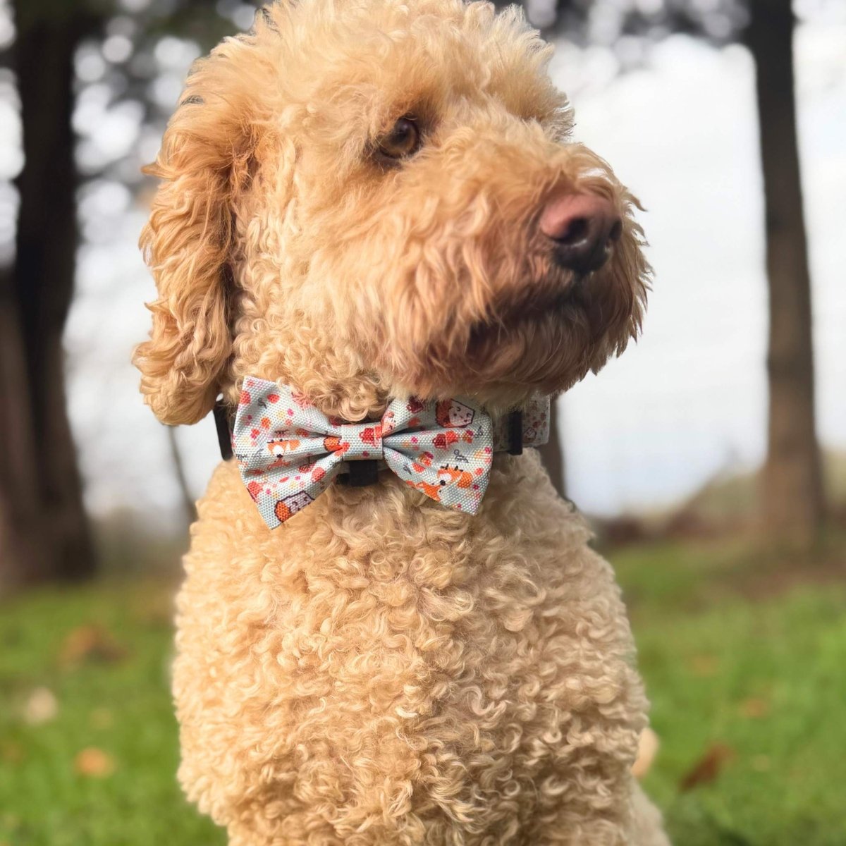 Dog Bows - Woodland Friends - Pupclub Couture