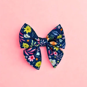 Dog Bow - Summer Meadow - Pupclub Couture