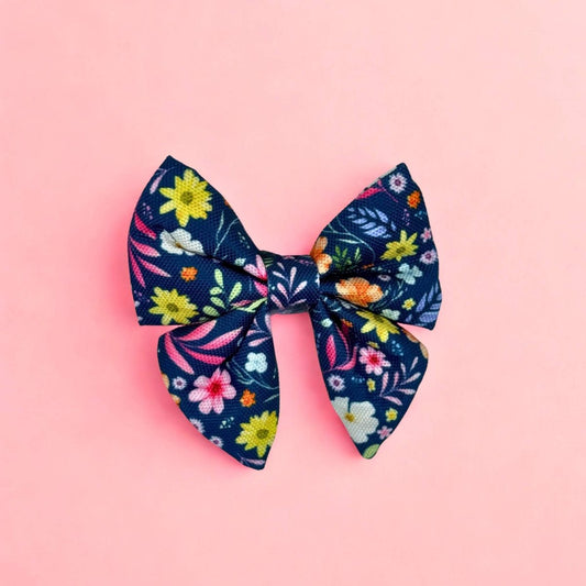 Dog Bow - Summer Meadow - Pupclub Couture