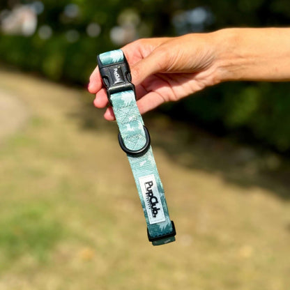 Dog Collar - Evergreen Trails - Pupclub Couture