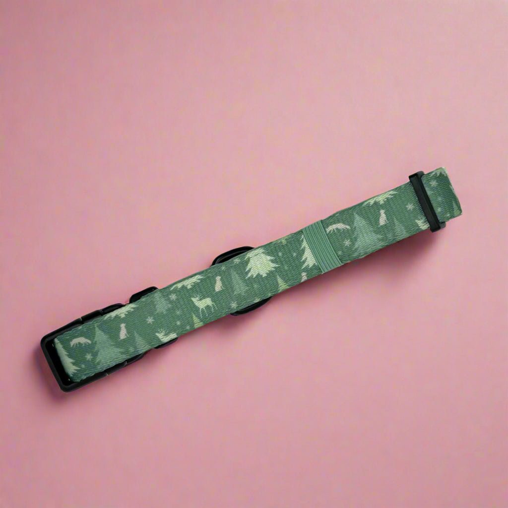 Dog Collar - Evergreen Trails - Pupclub Couture