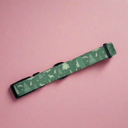 Dog Collar - Evergreen Trails - Pupclub Couture