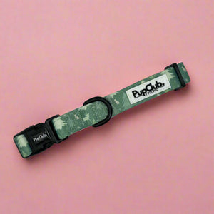Dog Collar - Evergreen Trails - Pupclub Couture