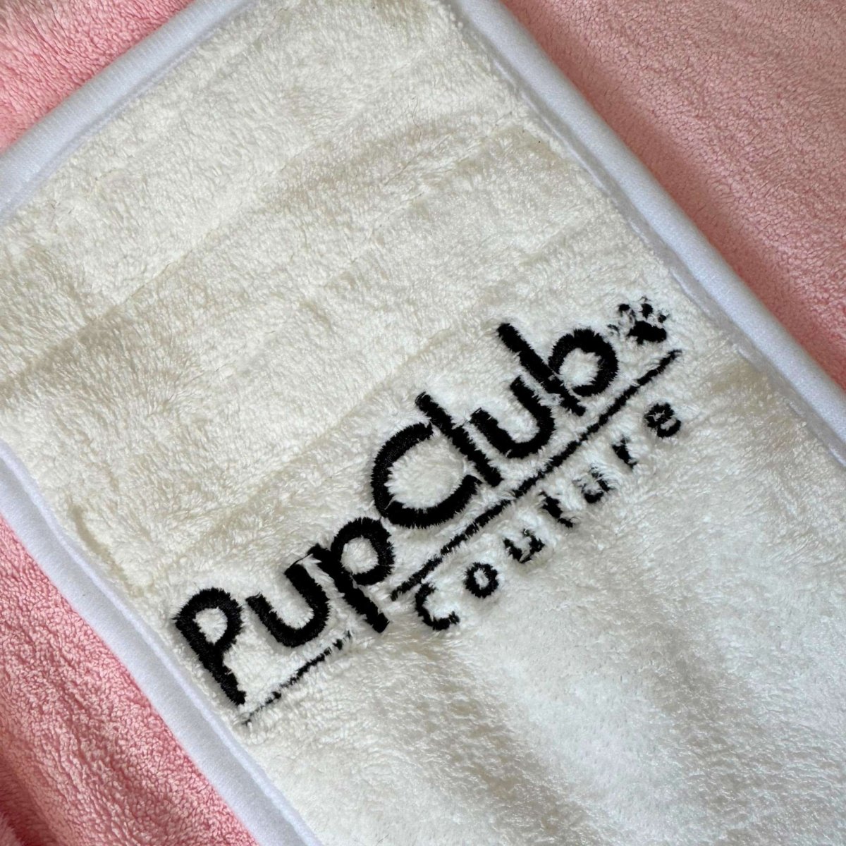 Dog Drying Robe - Pink - Pupclub Couture