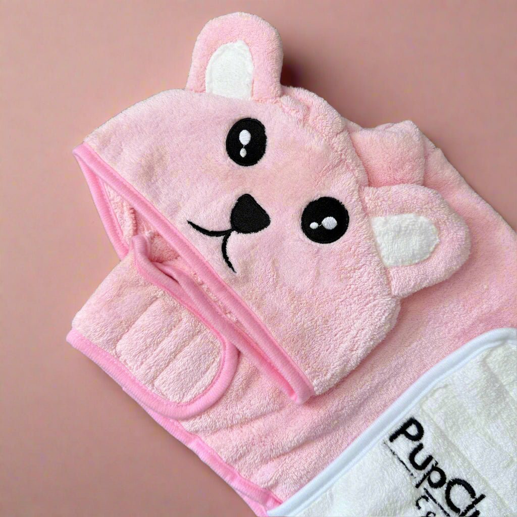 Dog Drying Robe - Pink - Pupclub Couture