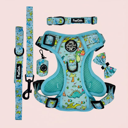 Rugged Rover Dog Harness Bundle - Jurassic Party - Pupclub Couture
