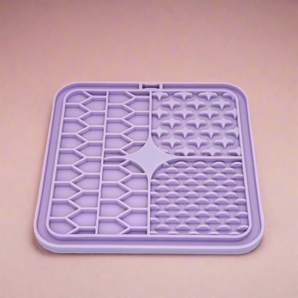 Dog Lick Mat - Lilac - PupClub Couture
