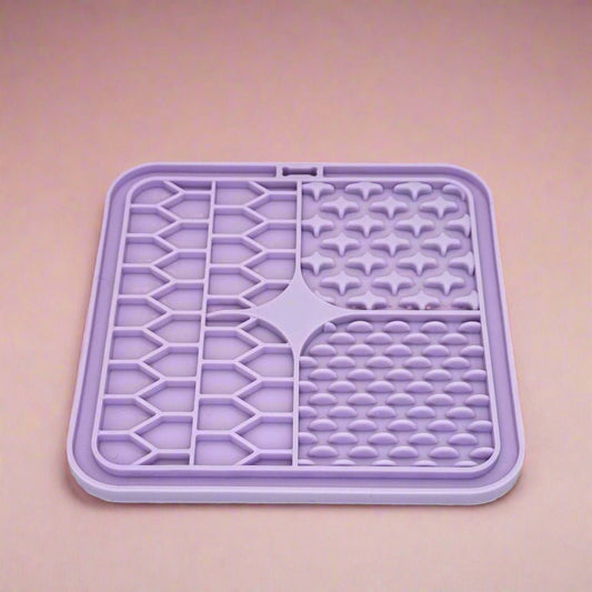Dog Lick Mat - Lilac - PupClub Couture