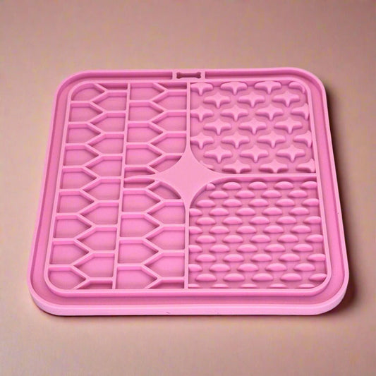 Dog Lick Mat - Pink - PupClub Couture