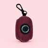 Poo Bag Holder - Red Berry Tweed - Pupclub Couture