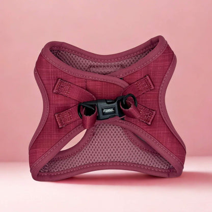 Puppy Step In Harness Red - Pupclub Couture