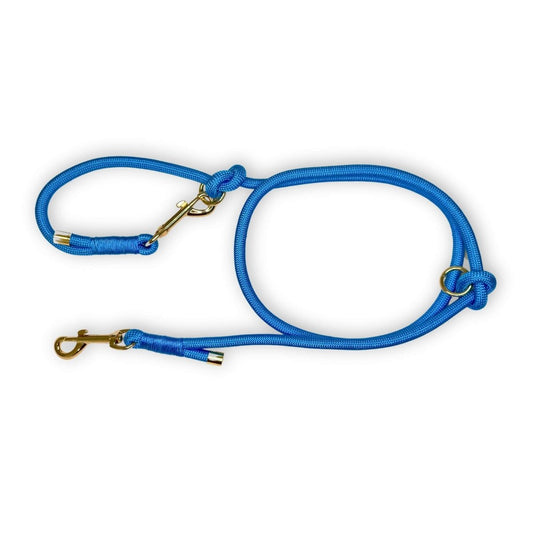 5ft Blue rope lead - PupClub Couture