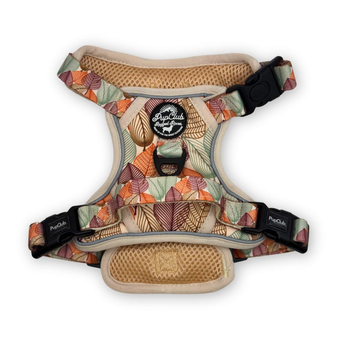 rugged rover dog harness - autumn breeze - PupClub Couture