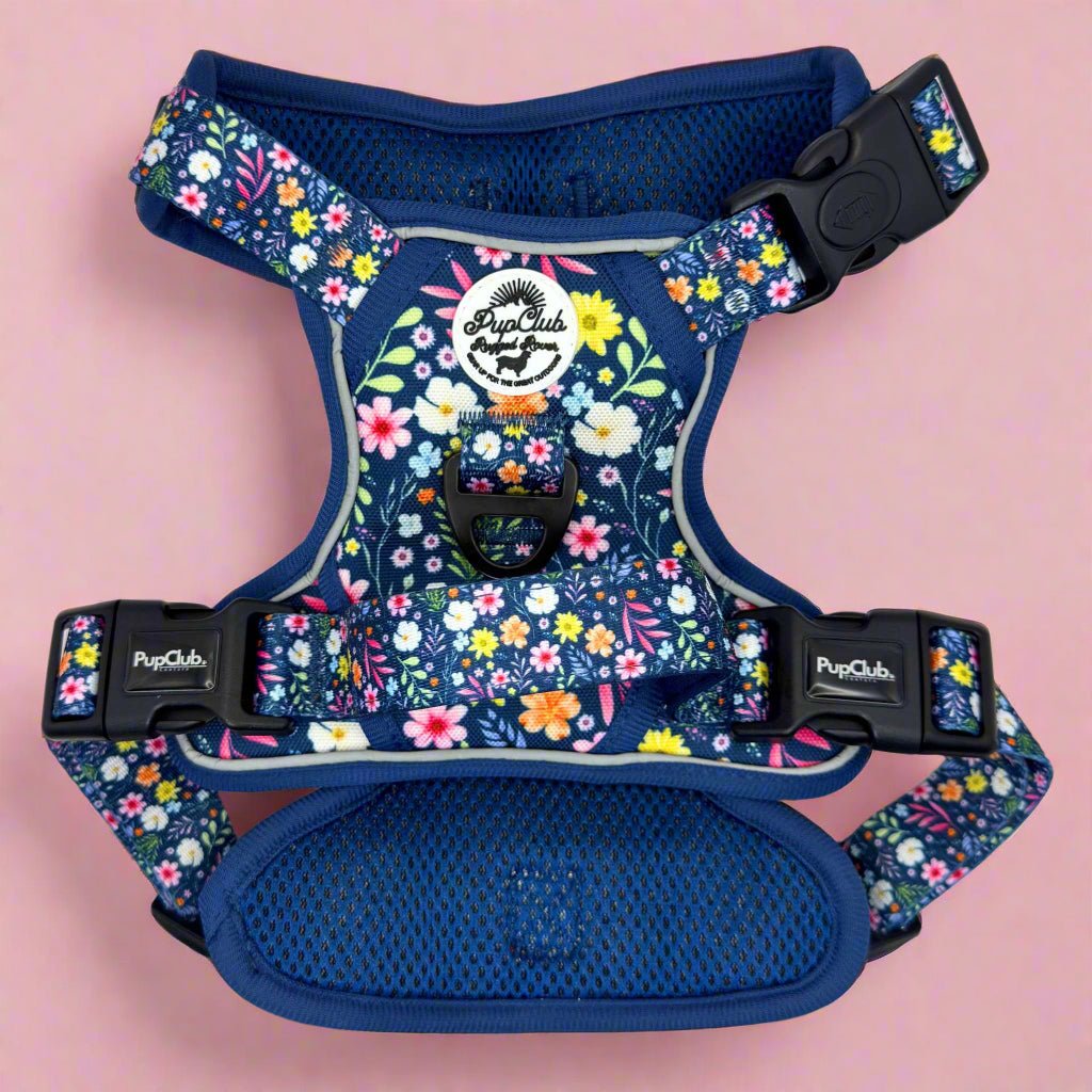 Rugged Rover Dog Harness - Summer Meadow - PupClub Couture