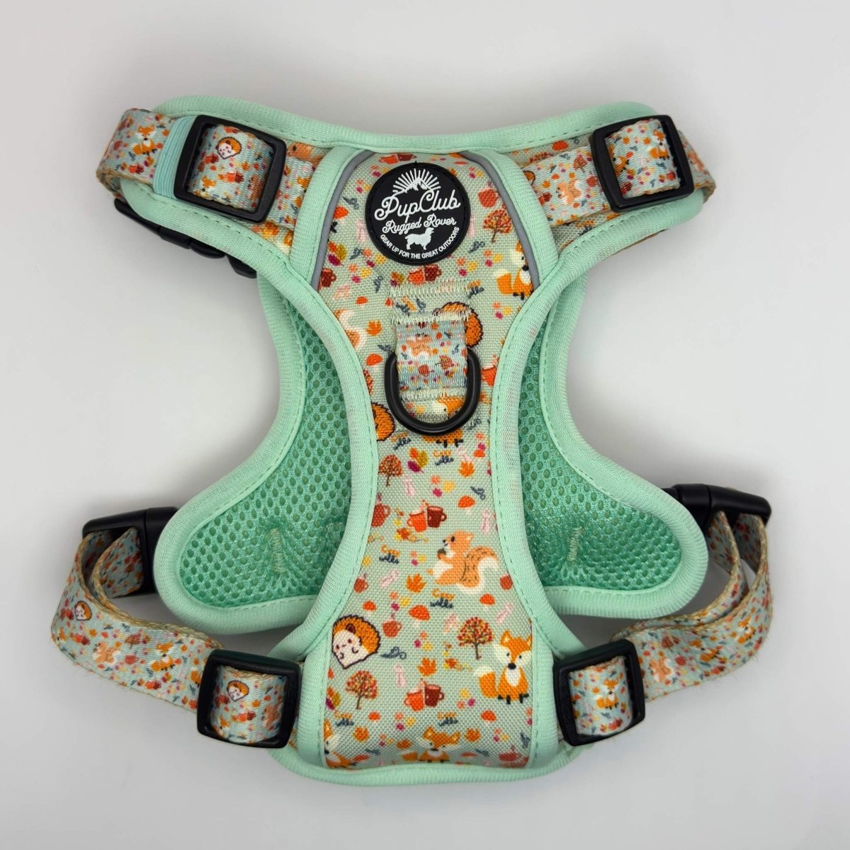 Rugged Rover Dog Harness - Woodland Friends - Pupclub Couture